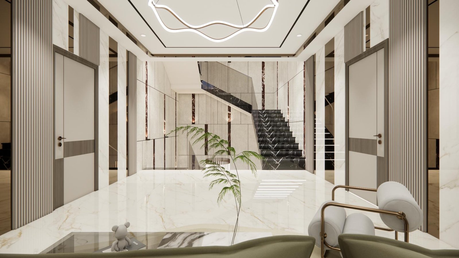 Warangal East Facing Villa interior design project